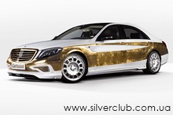 золотой Mercedes золотой Mercedes